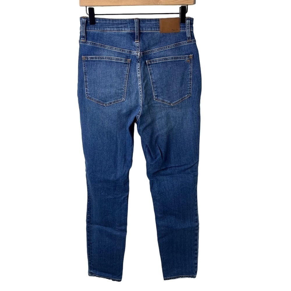 Madewell Tall Curvy High Rise Skinny Crop Jeans Size 27 Tall Style MC509 - Picture 3 of 7